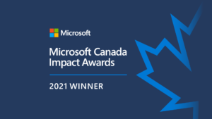 Microsoft Canada Recognizes WBM Technologies as Winner of the 2021 Modern Workplace Impact Award - Featured Image