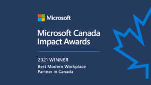 Microsoft Canada Modern Workplace Impact Award