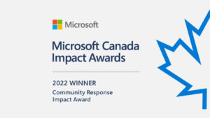 Microsoft Canada Community Response Impact Award